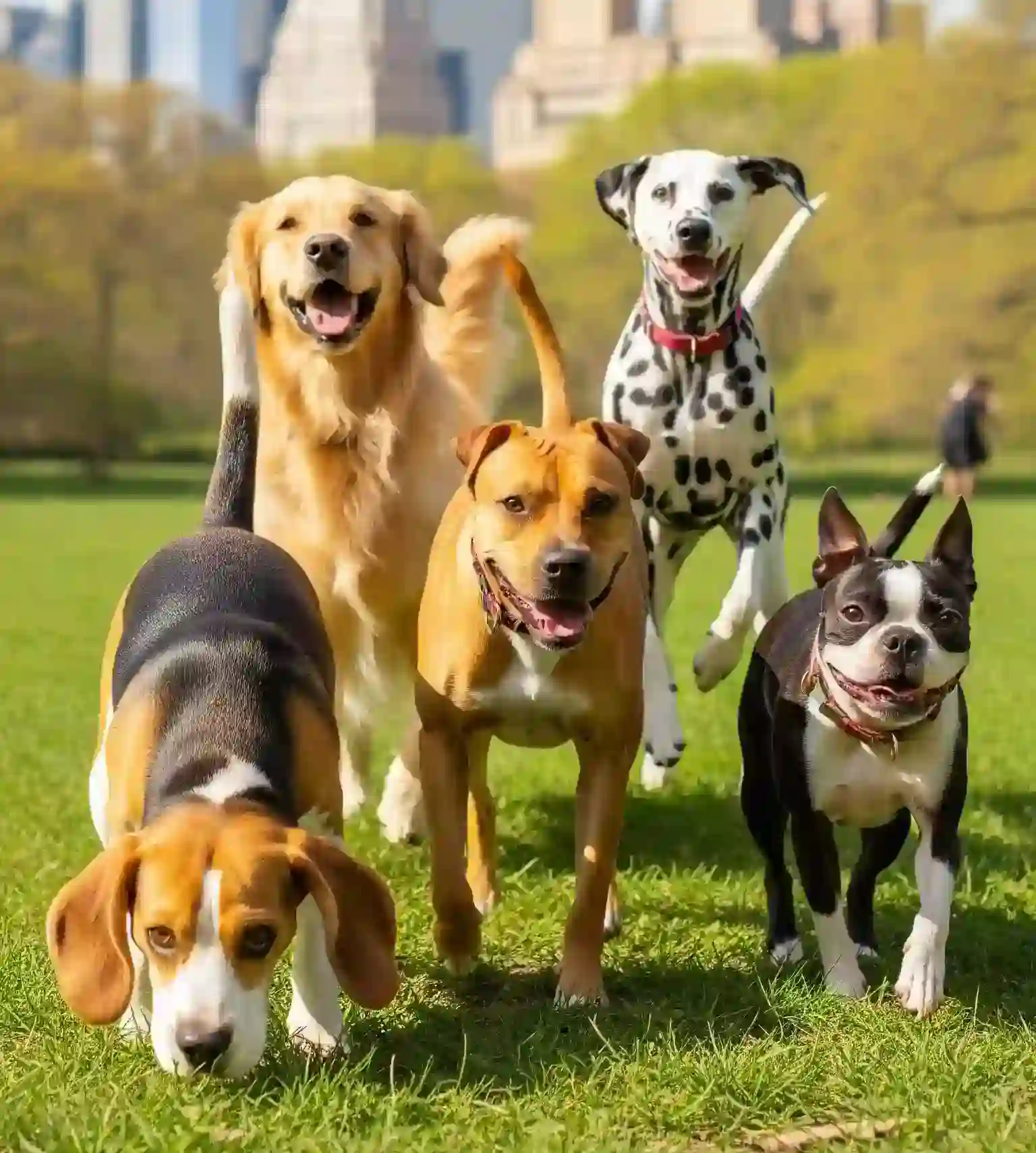 Max the Golden Retriever looking sad before treatment.
